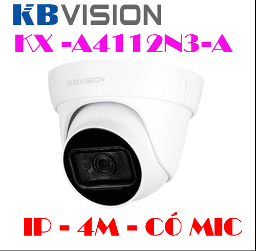CAMERA KBVISION IP KX-A4112N3-A 4.0MP